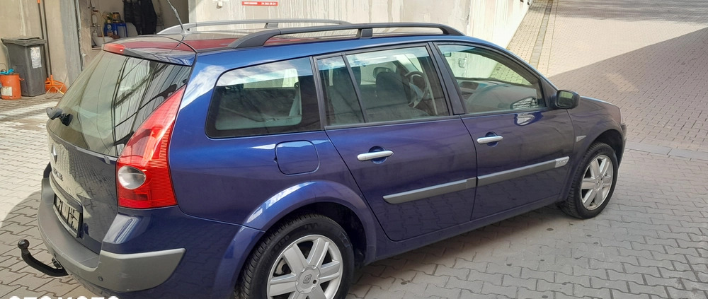 Renault Megane cena 6200 przebieg: 195238, rok produkcji 2005 z Częstochowa małe 106